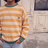 Your Wishes Sweater Stripe French Knit Sunflower Your Wishes Sweater Stripe French Knit Sunflower
