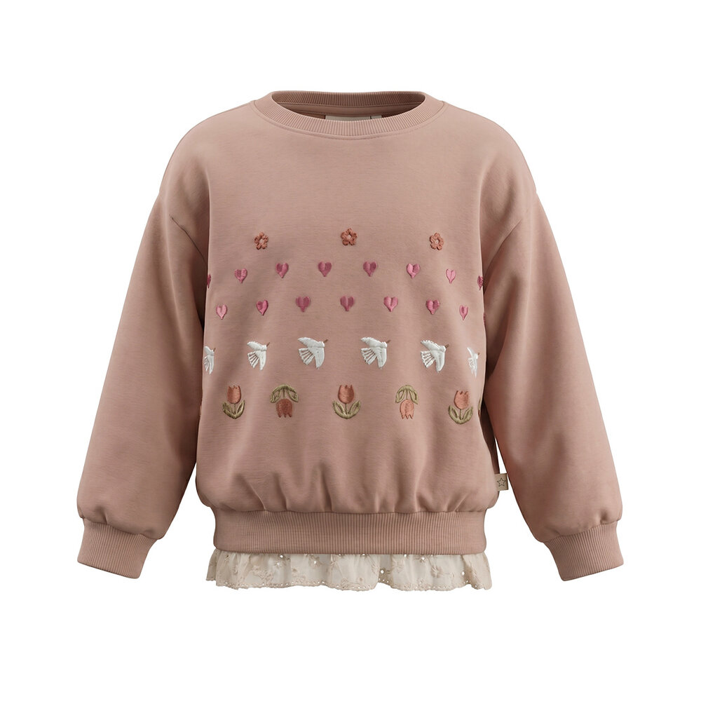 Your Wishes Solid Sweater Stucco Your Wishes Solid Sweater Stucco
