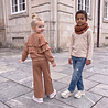 Your Wishes French Knit Ruffle Sweater Thrush Your Wishes French Knit Ruffle Sweater Thrush