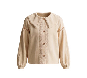 Your Wishes Collar Blouse Twill Woven Your Wishes Collar Blouse Twill Woven