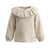 Your Wishes Ruffle Collar Longsleeve Mini Jacquard Your Wishes Ruffle Collar Longsleeve Mini Jacquard