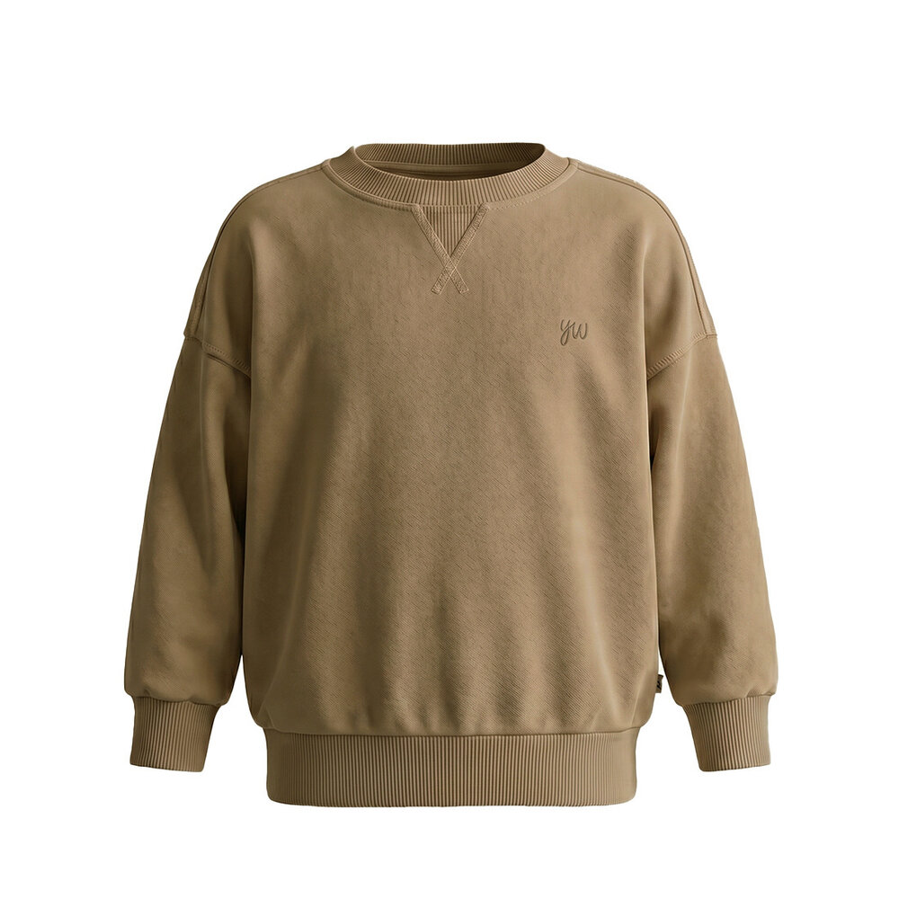 Your Wishes Oversized Sweater Garment Dye Kelp Your Wishes Oversized Sweater Garment Dye Kelp