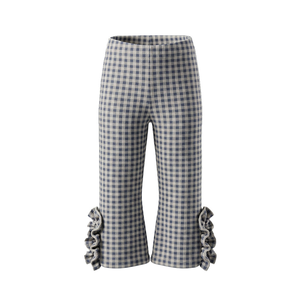 Your Wishes Flared Legging Check Multicolor Your Wishes Flared Legging Check Multicolor