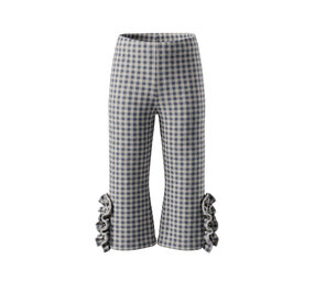 Your Wishes Flared Legging Check Multicolor Your Wishes Flared Legging Check Multicolor