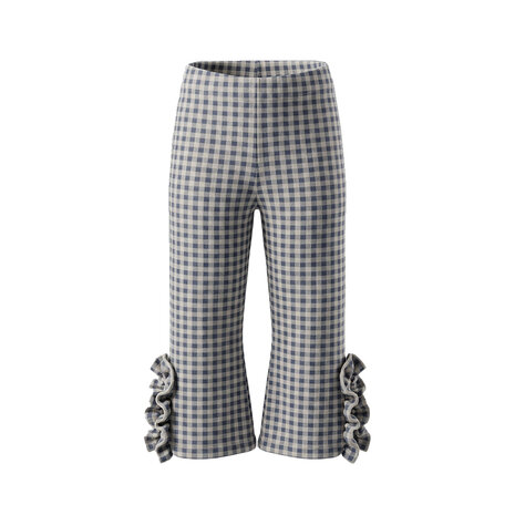 Your Wishes Flared Legging Check Multicolor Your Wishes Flared Legging Check Multicolor