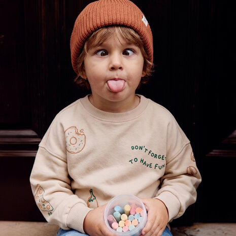 Your Wishes Oversized Sweater Snacks Your Wishes Oversized Sweater Snacks
