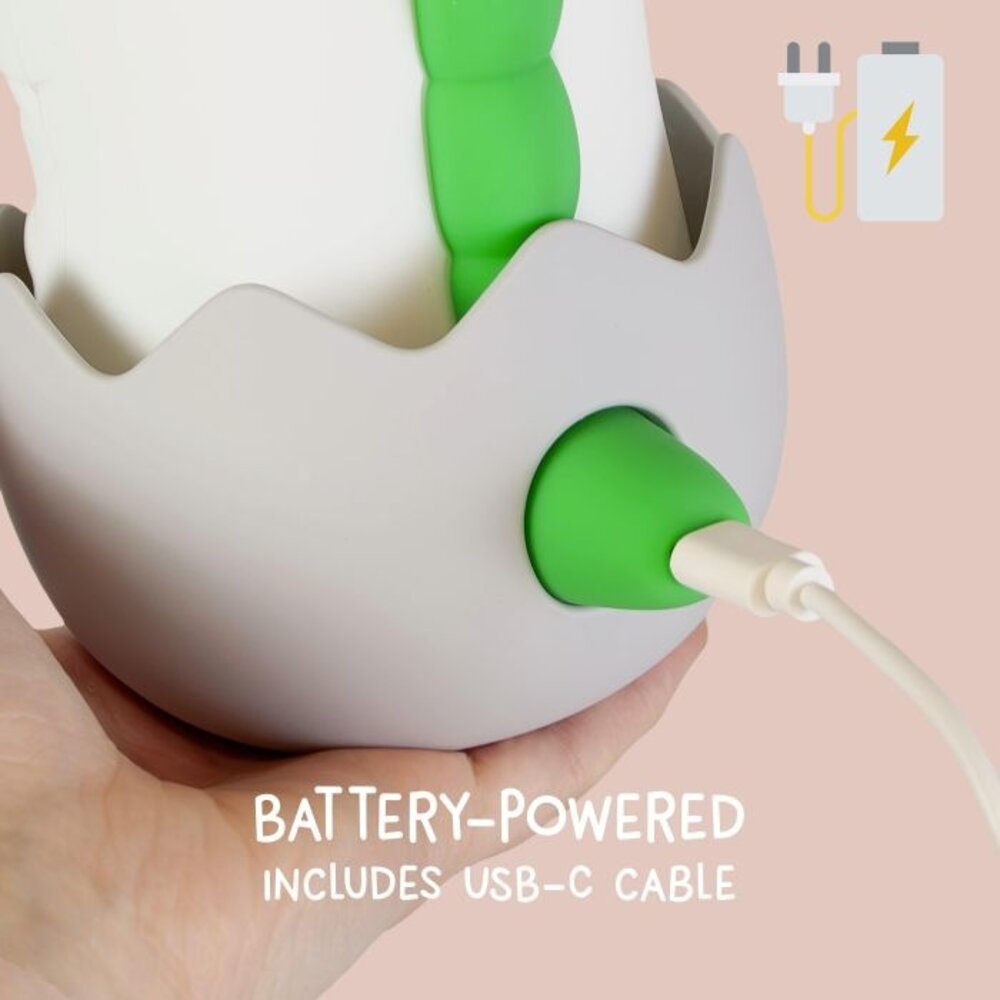 Nachtlamp USB Diggy Dino Dimbaar met Geluid