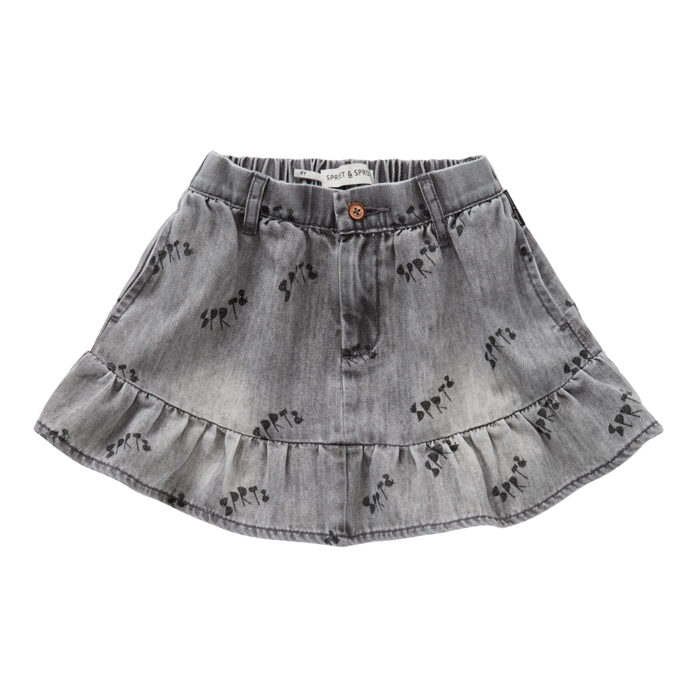 Sproet & Sprout Spijkerrok Grey Sproet & Sprout Spijkerrok Grey