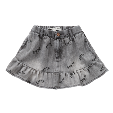 Sproet & Sprout Spijkerrok Grey