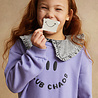 Sproet & Sprout Jurkje Sweat Dress Club Chaos Crayon Cloud Sproet & Sprout Jurkje Sweat Dress Club Chaos Crayon Cloud
