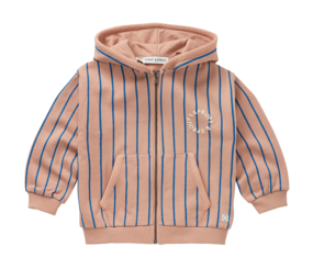Sproet & Sprout Sweatshirt Hoody Stripes Praline