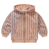 Sproet & Sprout Sweatshirt Hoody Stripes Praline