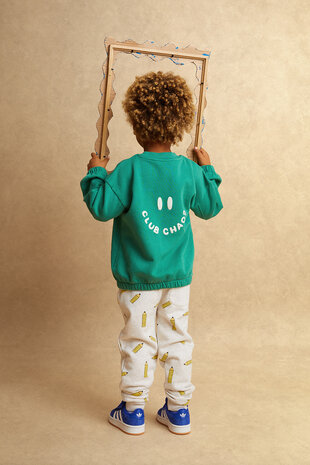 Sproet & Sprout Sweatshirt Club Chaos Deep Green