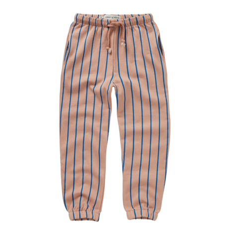 Sproet & Sprout Sweatpants Small Stripe Praline Sproet & Sprout Sweatpants Small Stripe Praline