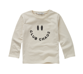 Sproet & Sprout T-Shirt LS Club Chaos Ivory