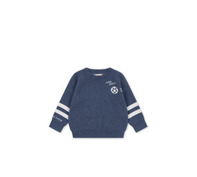 Konges Slojd Gebreide Trui Lapis Wool Dark Navy Konges Slojd Gebreide Trui Lapis Wool Dark Navy