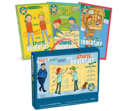 Leren Lezen met de Stoute Broertjes Leeskoffer