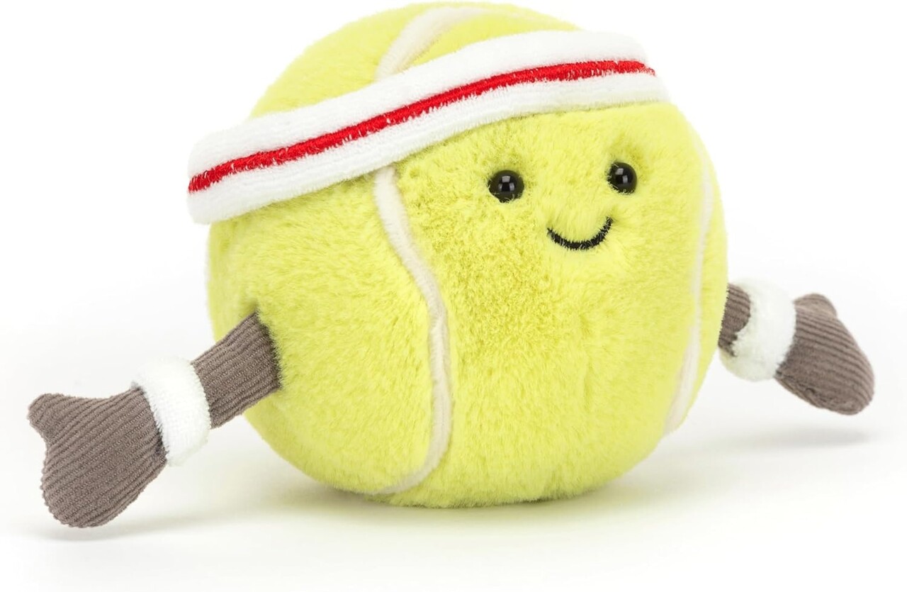 Jellycat Amuseable Sports Knuffel Tennisbal