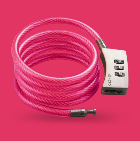 Micro Step Cijferslot Roze Micro Step Cijferslot Roze