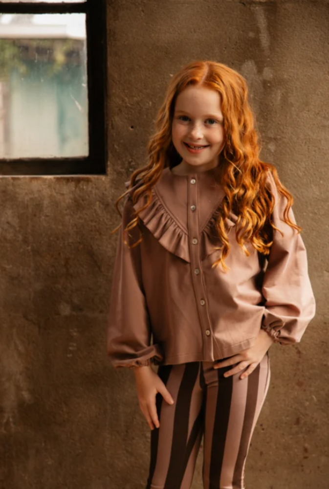 The littlecuties Blouse Kanoa Old Mauve The littlecuties Blouse Kanoa Old Mauve