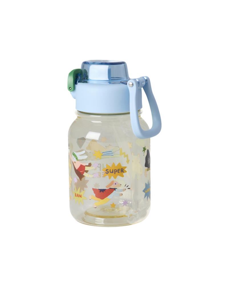 Rice Drinkfles Hero Blauw Rice Drinkfles Hero Blauw