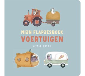Little Dutch Mijn flapjesboek - Voertuigen Little Dutch Mijn flapjesboek - Voertuigen