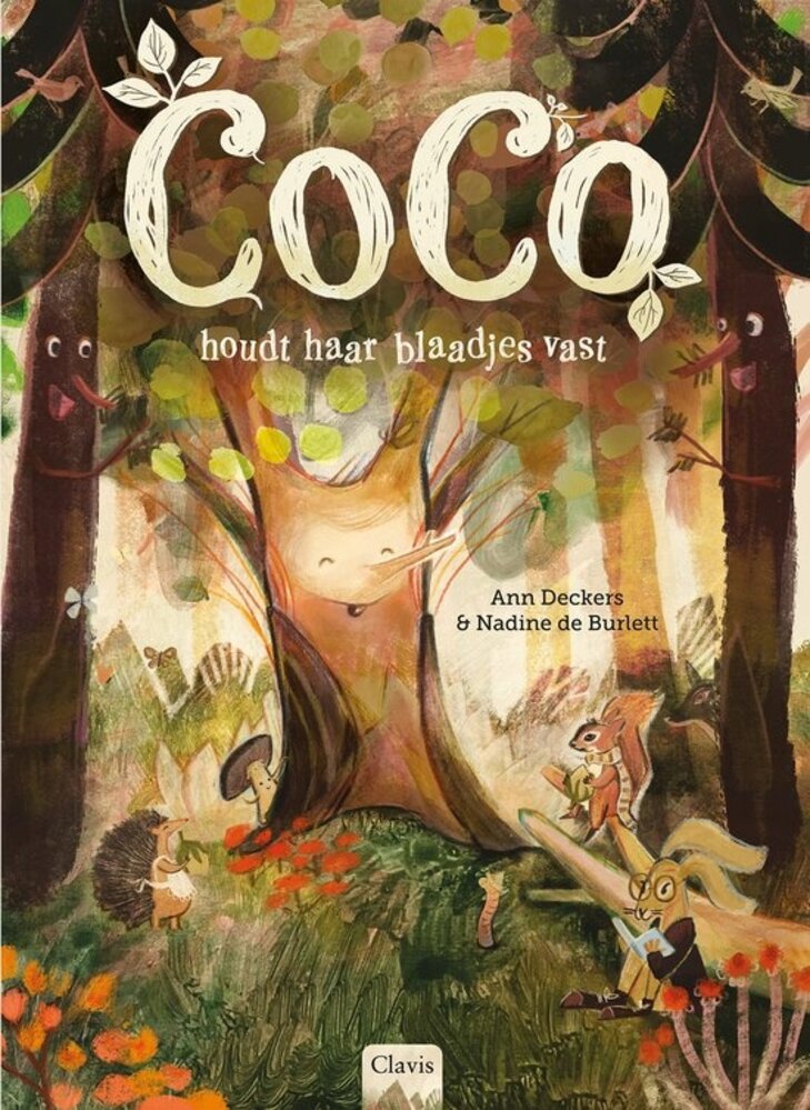 CoCo houdt haar blaadjes vast CoCo houdt haar blaadjes vast