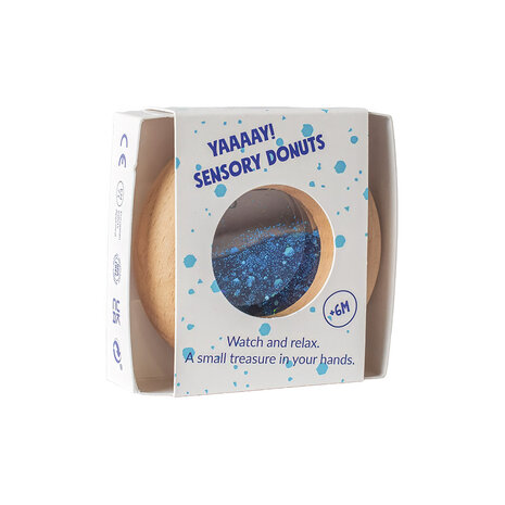 Petit Boum Sensorische Donut Blauw Petit Boum Sensorische Donut Blauw
