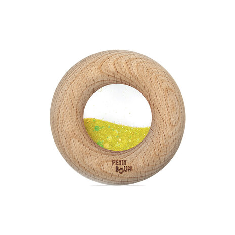 Petit Boum Sensorische Donut Geel Petit Boum Sensorische Donut Geel