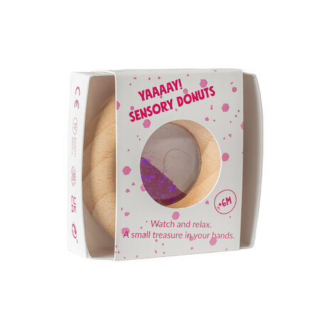 Petit Boum Sensorische Donut Roze Petit Boum Sensorische Donut Roze