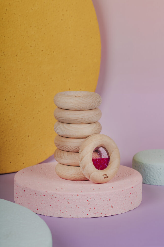 Petit Boum Sensorische Donut Roze Petit Boum Sensorische Donut Roze