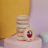Petit Boum Sensorische Donut Roze Petit Boum Sensorische Donut Roze