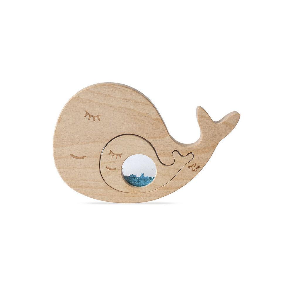 Petit Boum Sensorische Puzzel Walvis Petit Boum Sensorische Puzzel Walvis