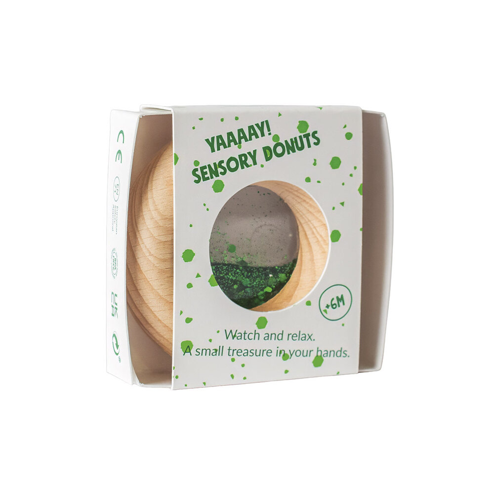 Petit Boum Sensorische Donut Groen