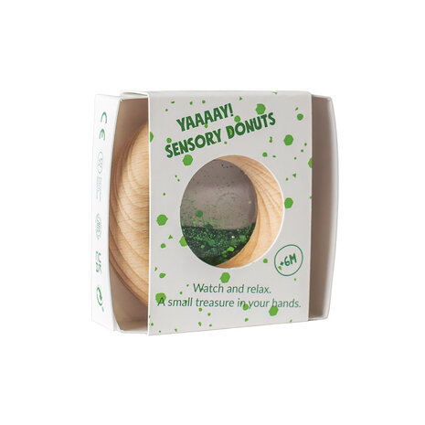 Petit Boum Sensorische Donut Groen