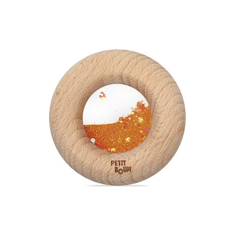 Petit Boum Sensorische Donut Oranje
