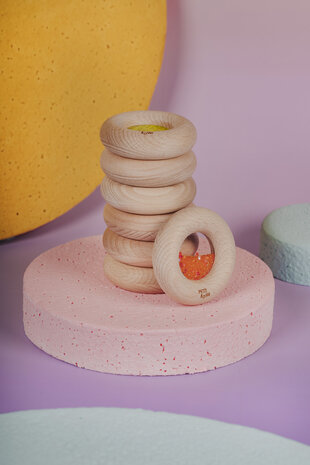 Petit Boum Sensorische Donut Oranje