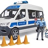 Bruder MB Sprinter Politie met politieagent en L+S Module