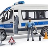 Bruder MB Sprinter Politie met politieagent en L+S Module