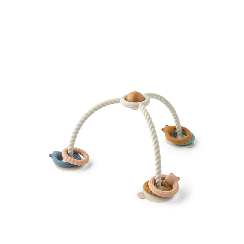 Liewood Rammelaar Baby Soren Suction Toy Sandy Multi Mix