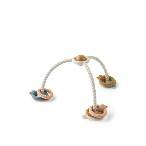 Liewood Rammelaar Baby Soren Suction Toy Sandy Multi Mix
