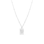 Ketting plaatje luipaard hoofd