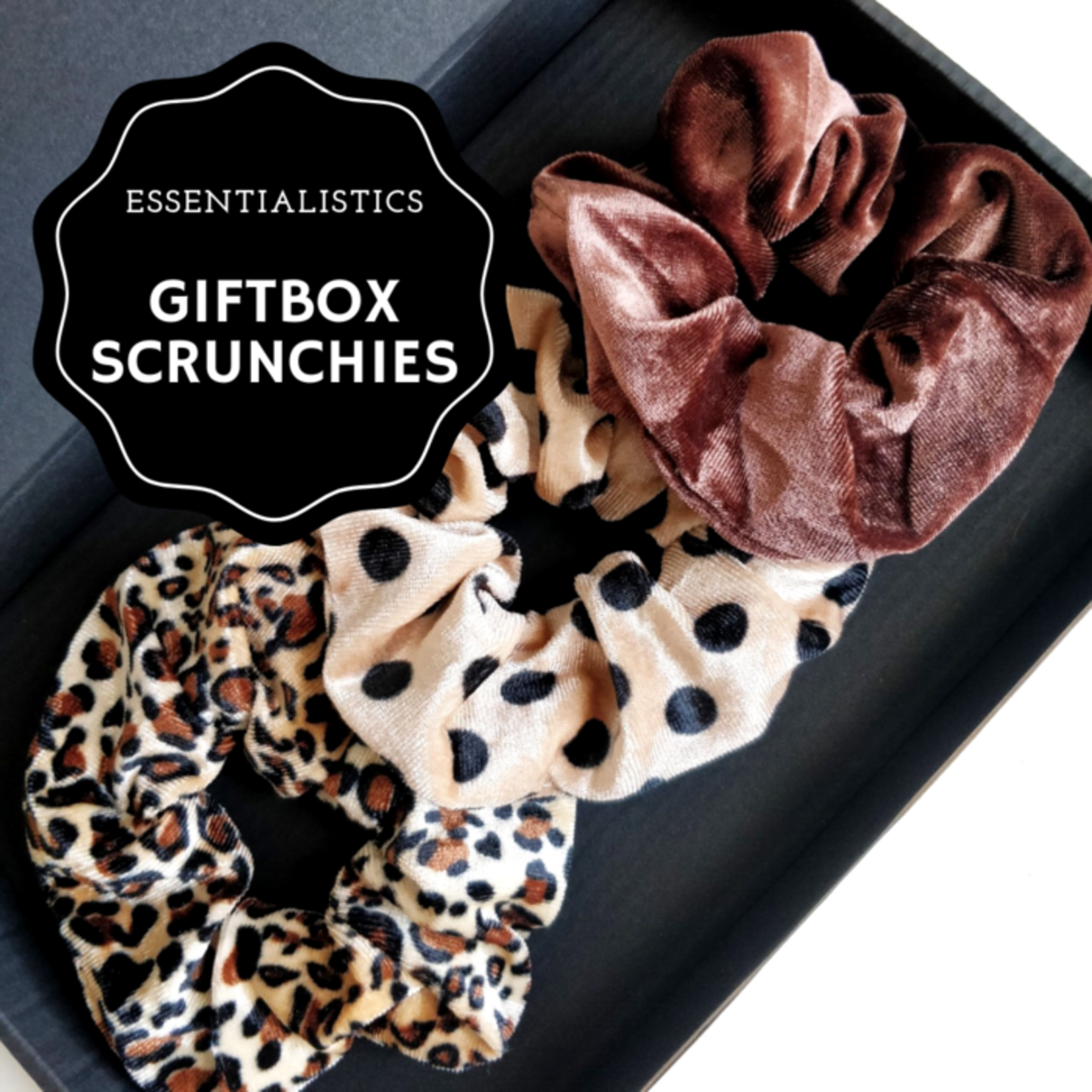 Giftbox Scruncies Velvet