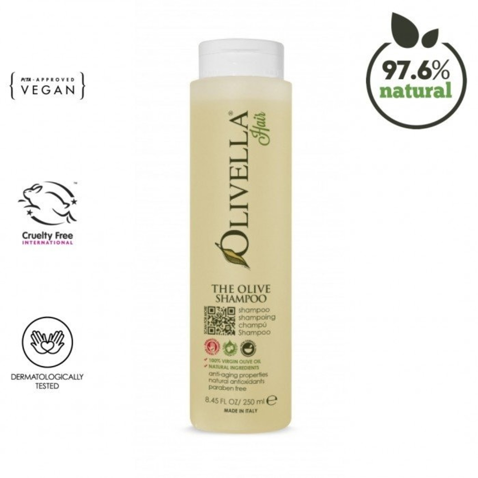 Hair Shampoo Olive oil 250 ml