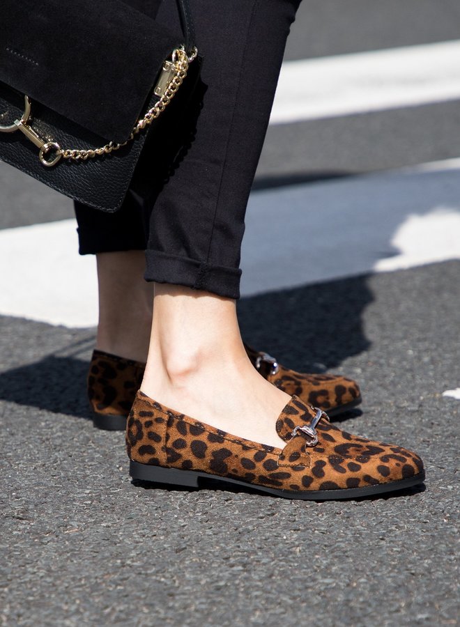 Leopard loafer