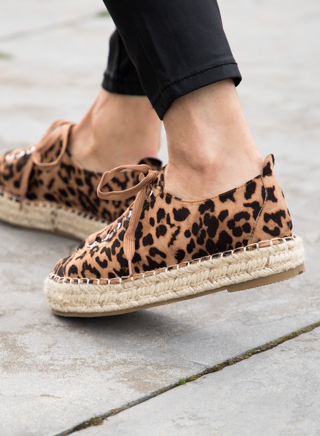 Happy feet leopard