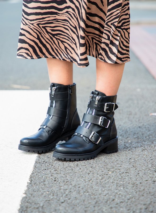 Biker boots Janice