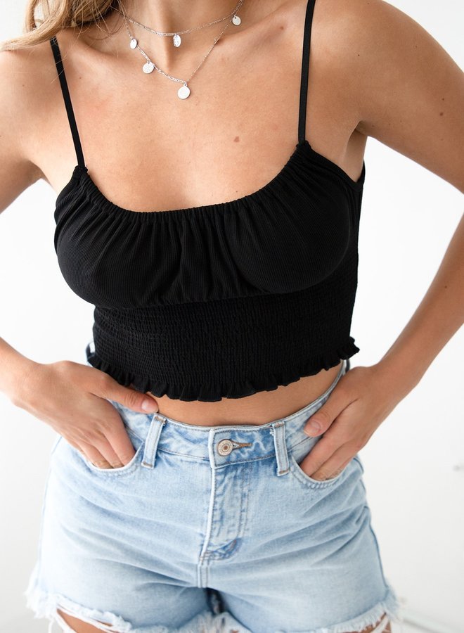 Crop top Inaya black