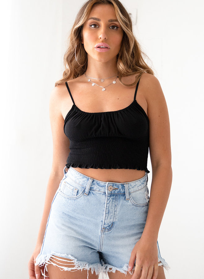 Crop top Inaya black