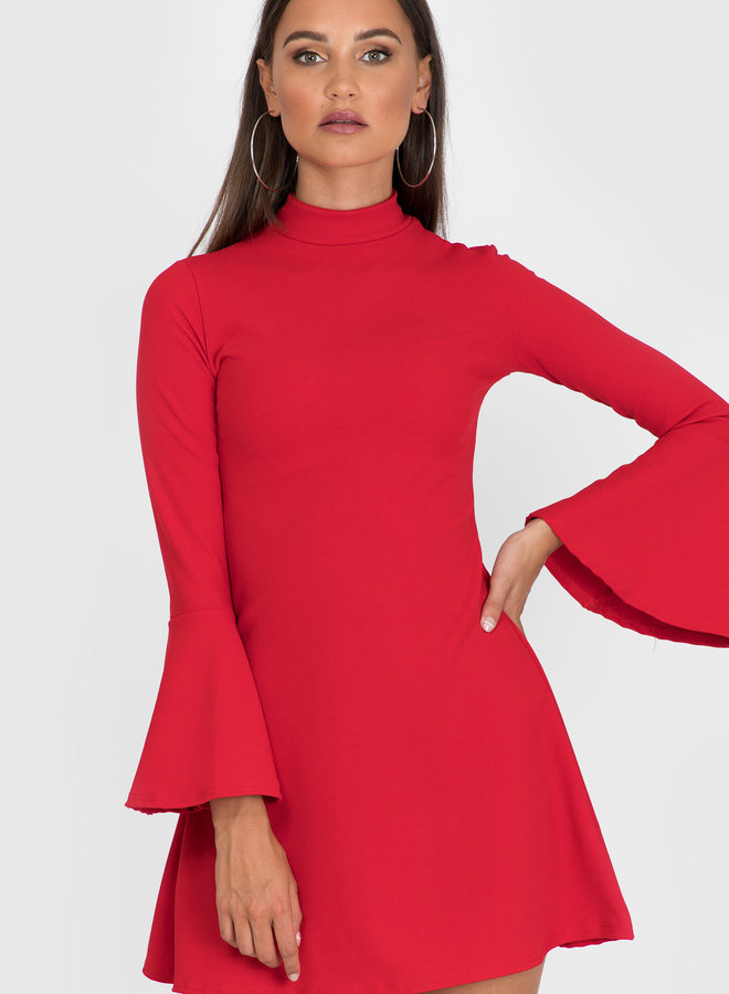 Dress with no stress  red